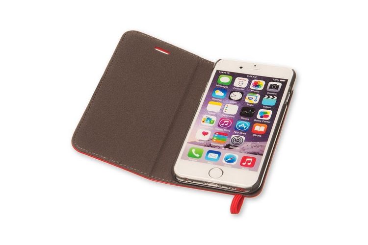 Produktbild: Moleskine Klassische Tasche f&uuml;r Iphone 6/6s, Scharlachrot