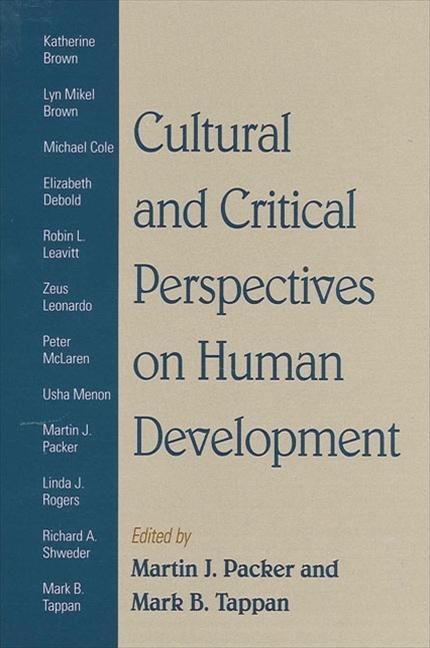 Produktbild: Cultural and Critical Perspectives on Human Development