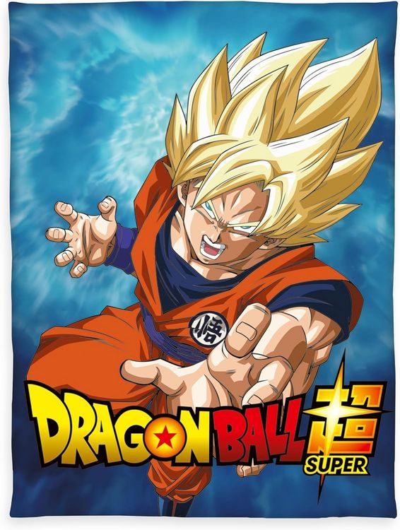 Produktbild: Herding 7616402036 - Decke Dragonball, Wellsoft-Flauschdecke, 100% Polyester, 150x200 cm