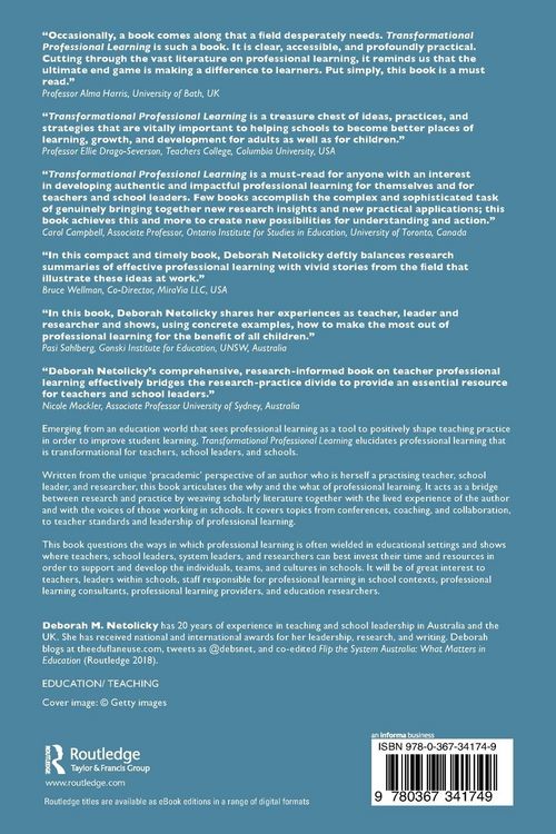 Produktbild: Transformational Professional Learning
