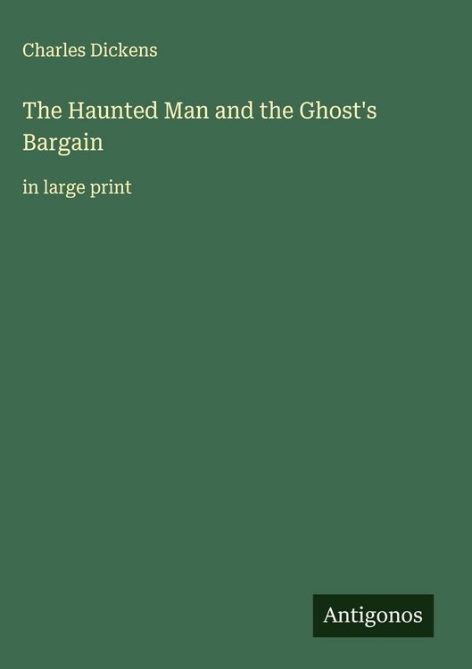 Produktbild: The Haunted Man and the Ghost's Bargain