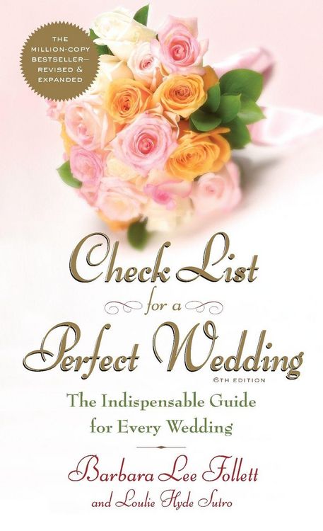 Produktbild: Check List for a Perfect Wedding, 6th Edition