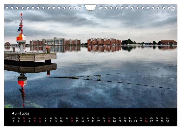 Produktbild: Wilhelmshaven (Wandkalender 2026 DIN A4 quer), CALVENDO Monatskalender