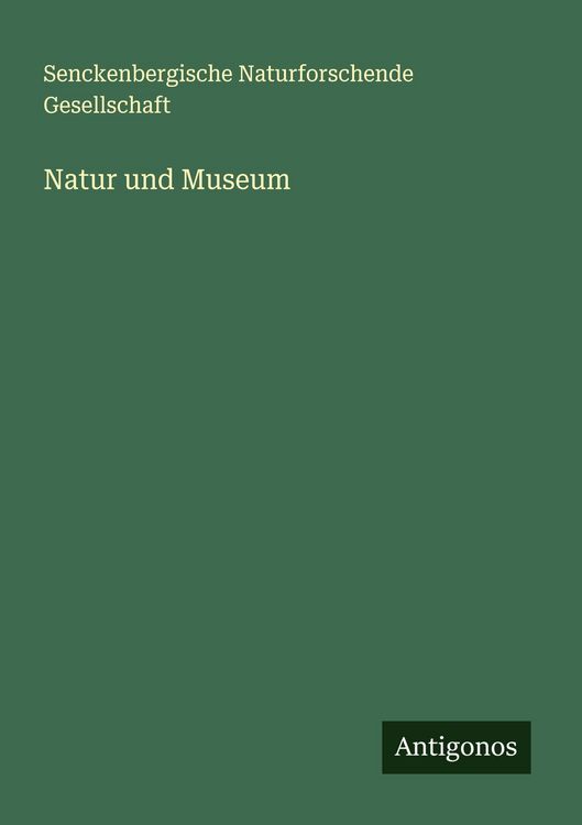 Produktbild: Natur und Museum