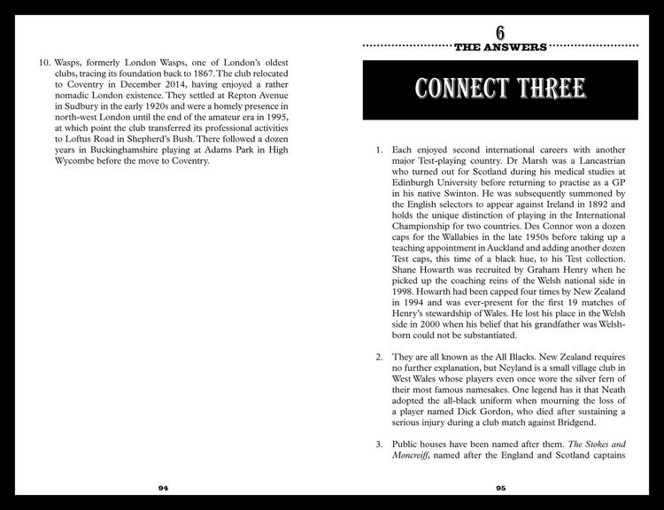 Produktbild: The Strangest Rugby Quiz Book