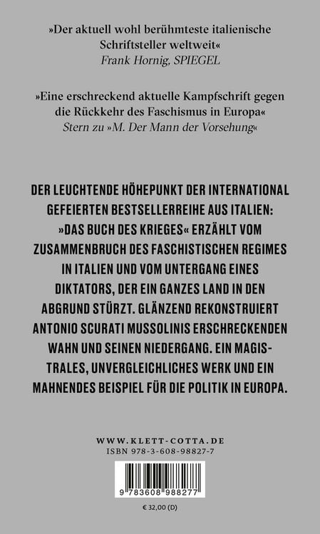 Produktbild: M. Das Buch des Krieges