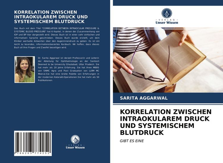 Produktbild: Korrelation Zwischen Intraokularem Druck und Systemischem Blutdruck