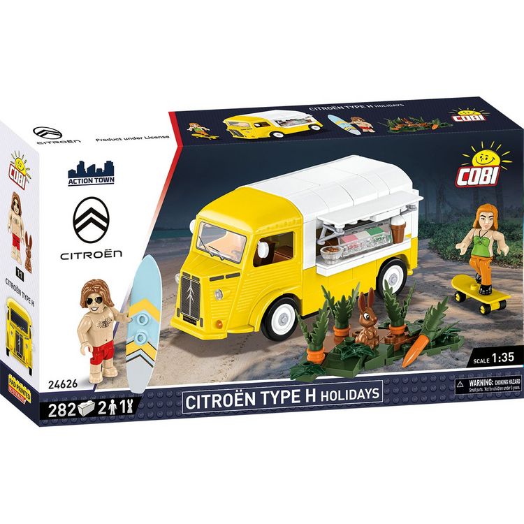 Produktbild: COBI Action Town 24626 - Citro&euml;n Typ H Holidays, Bausatz 1:35, 282 Teile+3 Figuren