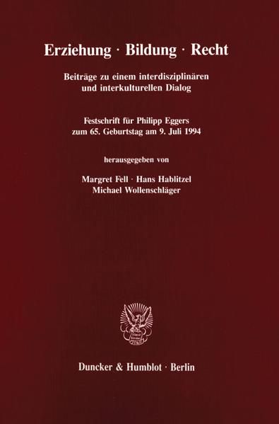 Produktbild: Erziehung - Bildung - Recht.