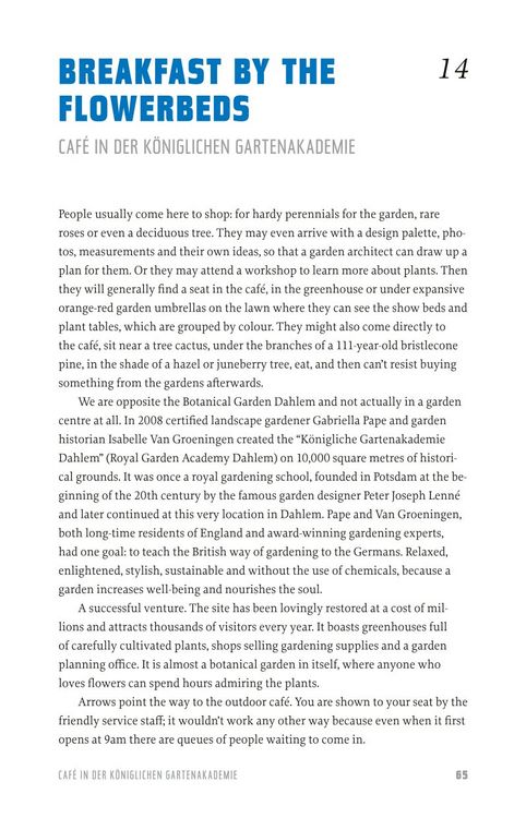 Produktbild: Urban Oases in Berlin