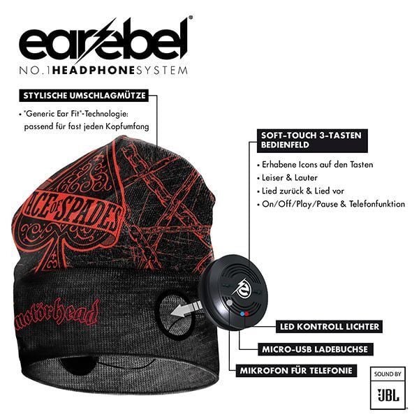 Produktbild: Style Dock Beanie Set Ace of Spades Os