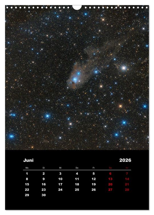 Produktbild: Das Universum (Wandkalender 2026 DIN A3 hoch), CALVENDO Monatskalender