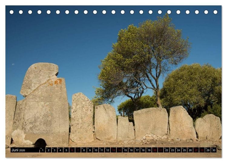 Produktbild: Wildes Sardinien 2026 (Tischkalender 2026 DIN A5 quer), CALVENDO Monatskalender