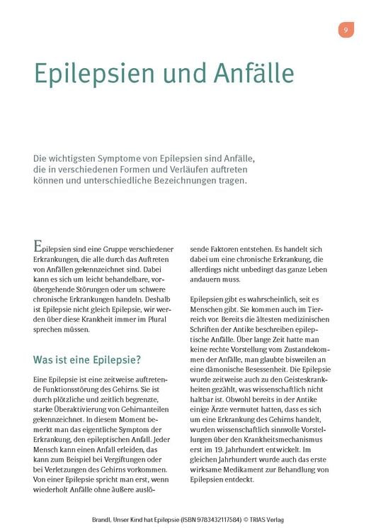 Produktbild: Unser Kind hat Epilepsie