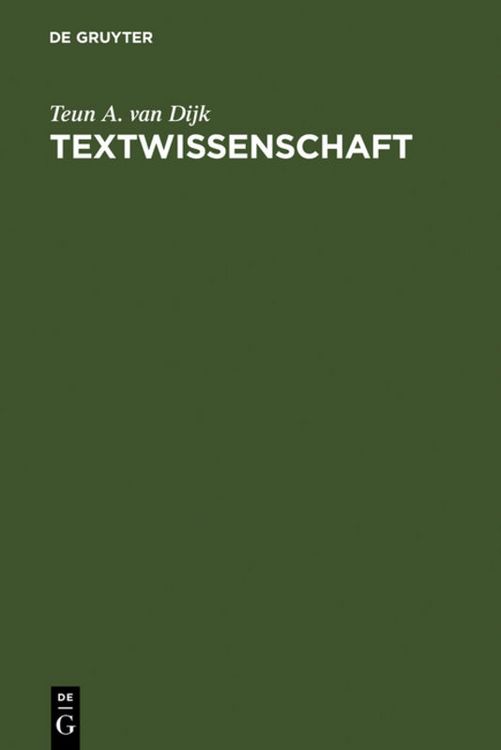 Produktbild: Textwissenschaft