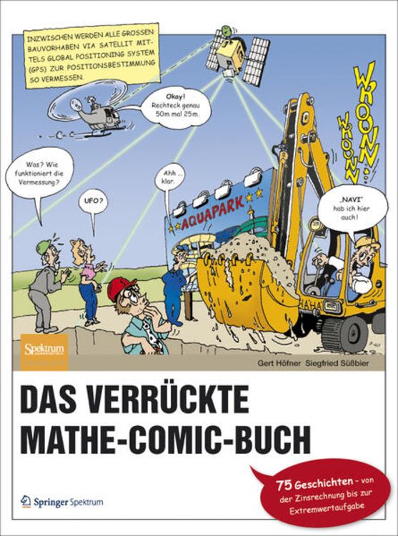 Produktbild: Das verr&uuml;ckte Mathe-Comic-Buch