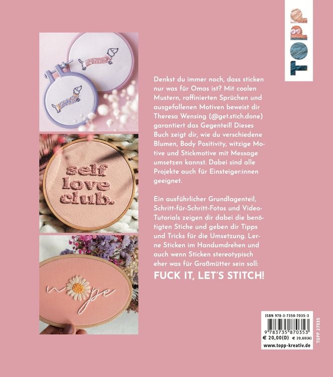 Produktbild: Fuck it! Let's stitch