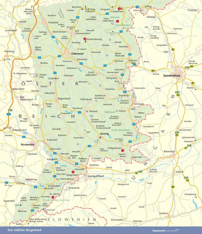 Produktbild: TRESCHER Reisef&uuml;hrer Burgenland