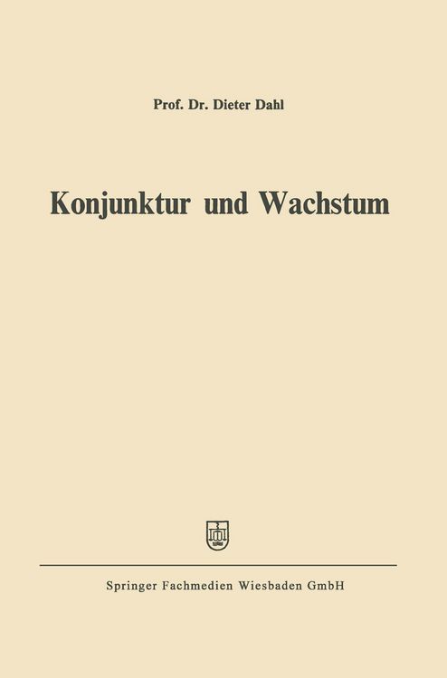 Produktbild: Konjunktur und Wachstum