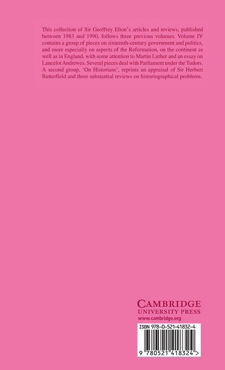 Produktbild: Studies in Tudor and Stuart Politics and Government