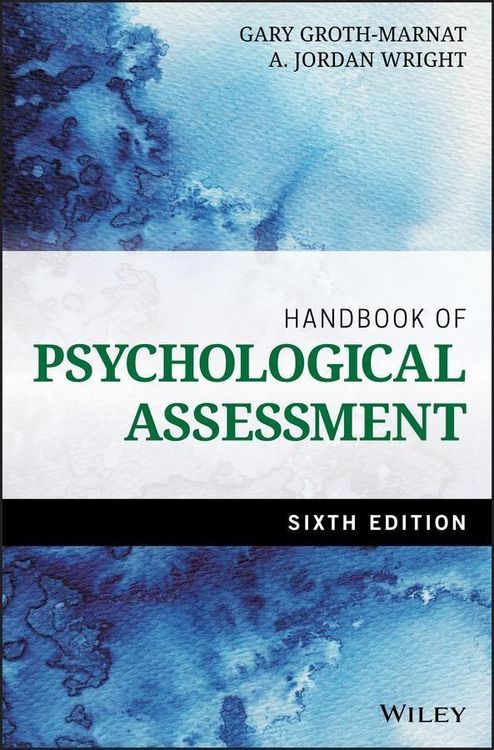 Produktbild: Handbook of Psychological Assessment