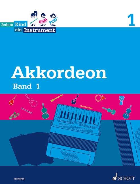 Produktbild: Akkordeon Band 1 - Jedem Kind ein Instrument