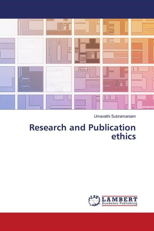 Produktbild: Research and Publication ethics