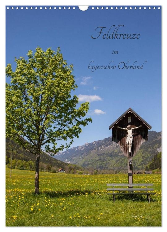 Produktbild: Feldkreuze im bayerischen Oberland (Wandkalender 2026 DIN A3 hoch), CALVENDO Monatskalender