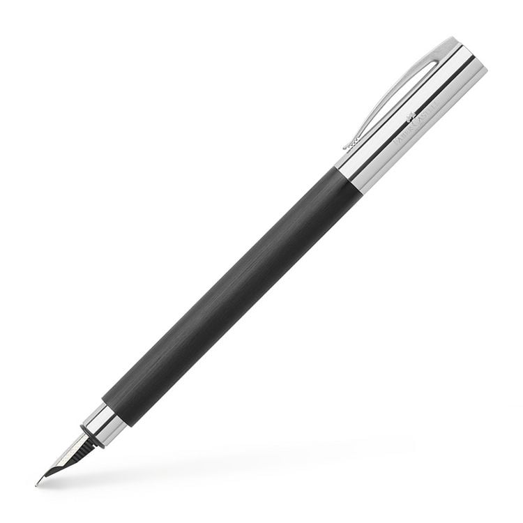 Produktbild: Faber-Castell F&uuml;ller AMBITION Edelharz schwarz M