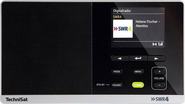 Produktbild: TechniSat DigitRadio 215 SWR 4 - Edition Kofferradio DAB+, UKW Schwarz