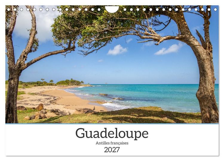Produktbild: Guadeloupe - Antilles fran&ccedil;aises (Calendrier mural 2027 DIN A4 vertical), CALVENDO calendrier mensuel
