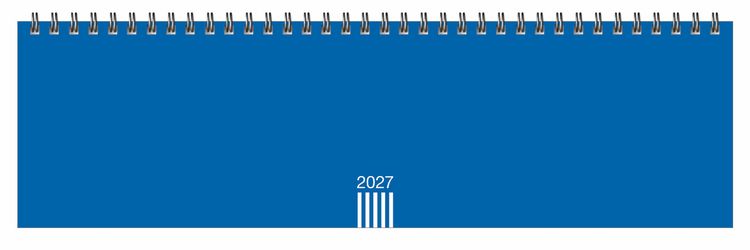 Produktbild: Wochenquerplaner, blau 2027
