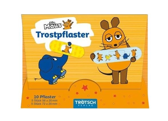 Produktbild: Tr&ouml;tsch Die Maus Pflasterset Trostpflaster