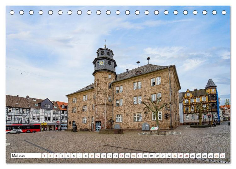 Produktbild: Witzenhausen Impressionen (Tischkalender 2026 DIN A5 quer), CALVENDO Monatskalender