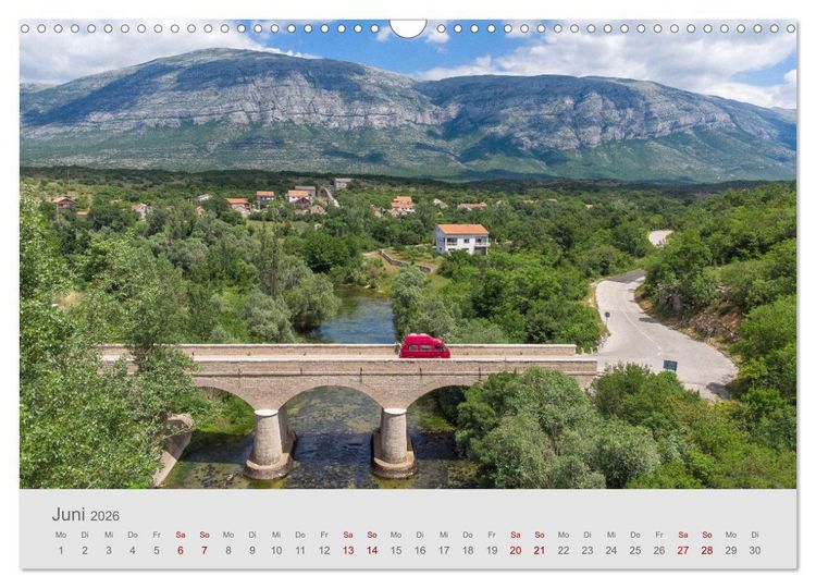 Produktbild: Abenteuer Camping in Kroatien (Wandkalender 2026 DIN A3 quer), CALVENDO Monatskalender