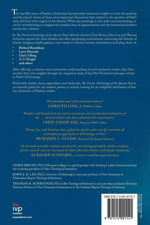 Produktbild: The Divine Christology of the Apostle Paul