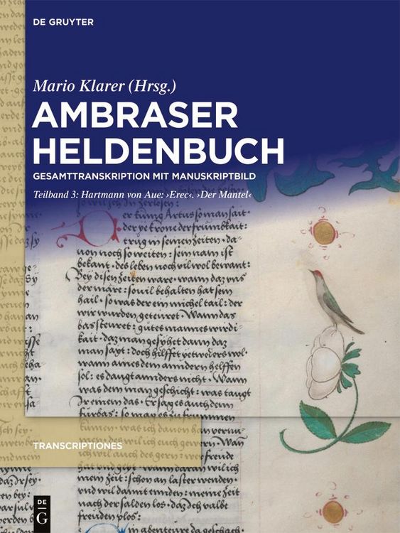 Produktbild: Hartmann von Aue: ,Erec'. ,Der Mantel'