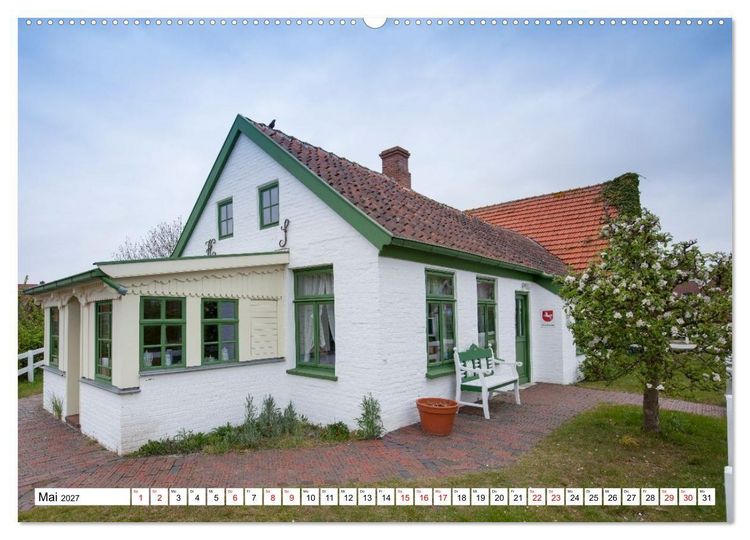 Produktbild: Langeoog - Momente einer Reise (Wandkalender 2027 DIN A2 quer), CALVENDO Monatskalender