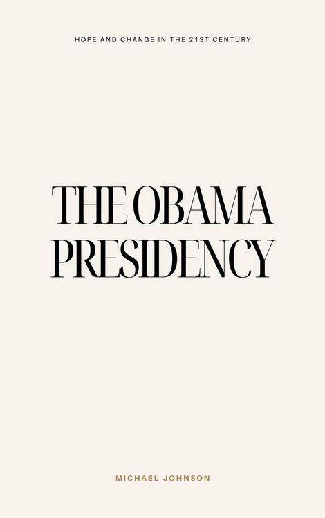 Produktbild: The Obama Presidency (American history, #16)