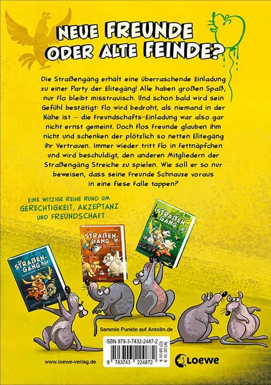 Produktbild: Die Stra&szlig;eng&auml;ng (Band 4) - Einer f&uuml;r alle und keiner f&uuml;r Flo?