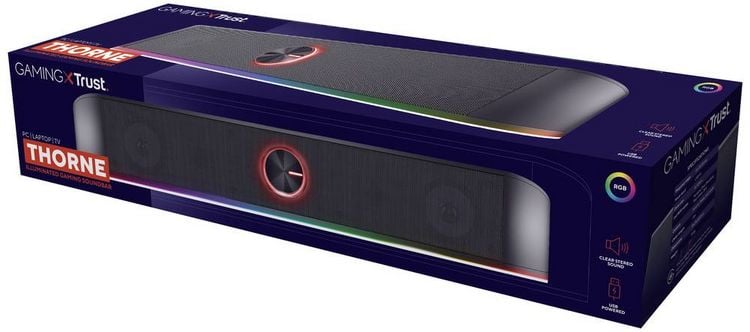 Produktbild: Trust GXT 619 Thorne PC-Lautsprecher USB 6W Schwarz