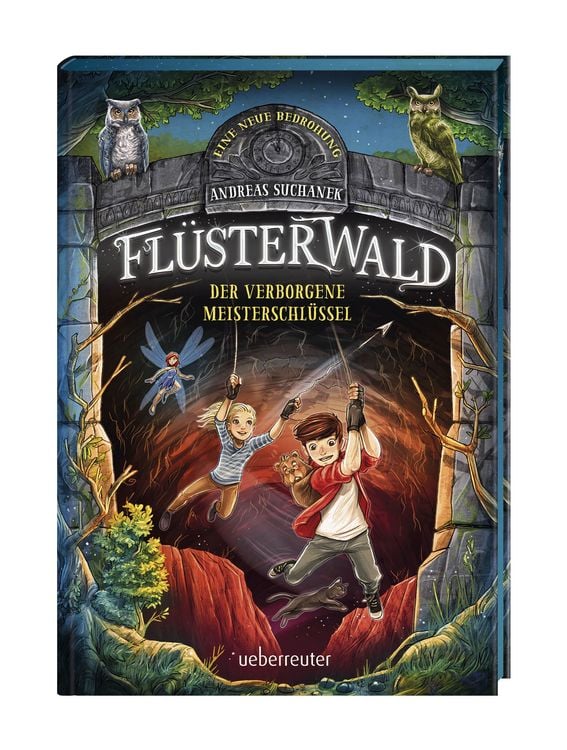 Produktbild: Fl&uuml;sterwald - Eine neue Bedrohung. Der verborgene Meisterschl&uuml;ssel. (Fl&uuml;sterwald, Staffel II, Bd. 1)