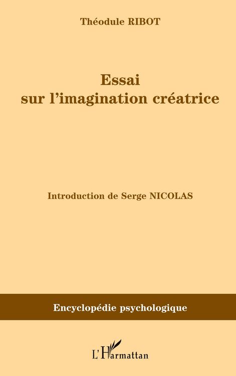 Produktbild: Essai sur l'imagination cr&eacute;atrice
