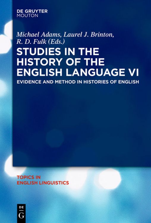 Produktbild: Studies in the History of the English Language VI
