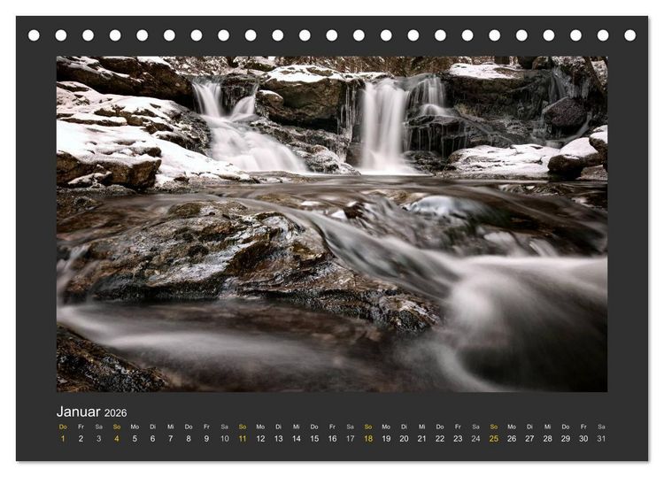 Produktbild: Poesie der Natur (Tischkalender 2026 DIN A5 quer), CALVENDO Monatskalender