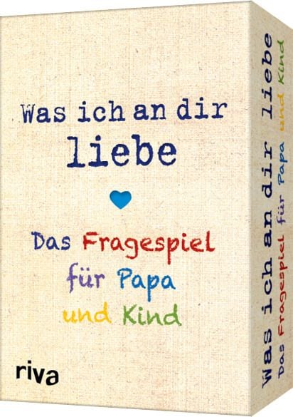 Produktbild: Was ich an dir liebe &ndash; Das Fragespiel f&uuml;r Papa und Kind