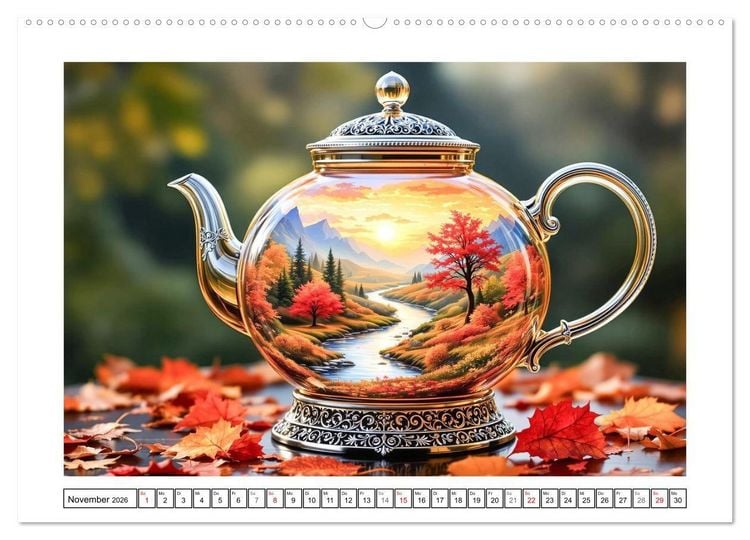 Produktbild: Geschichten im Glas (hochwertiger Premium Wandkalender 2026 DIN A2 quer), Kunstdruck in Hochglanz