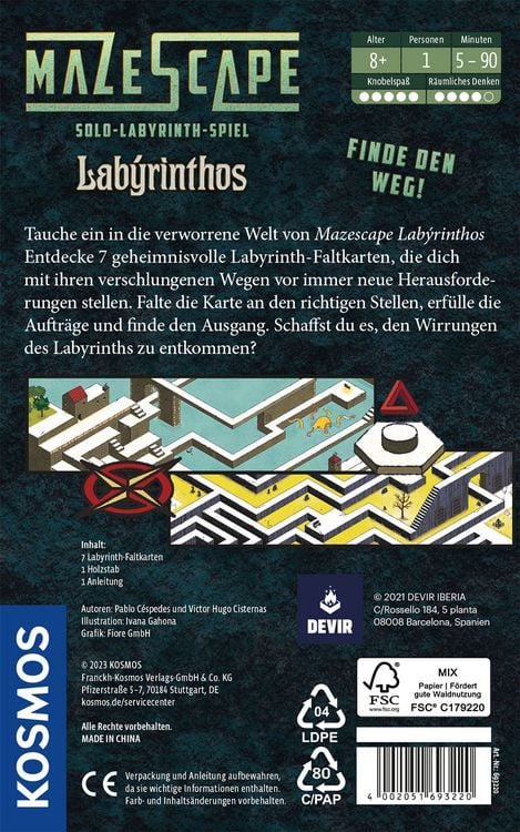 Produktbild: Mazescape Labyrinthos