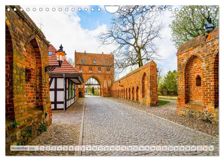 Produktbild: Neubrandenburg Impressionen (Wandkalender 2026 DIN A4 quer), CALVENDO Monatskalender