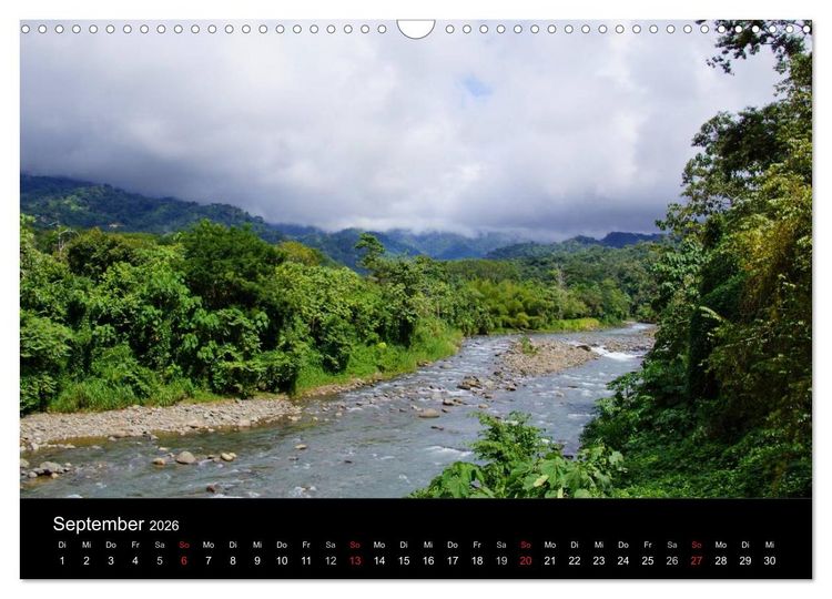 Produktbild: Costa Rica (Wandkalender 2026 DIN A3 quer), CALVENDO Monatskalender